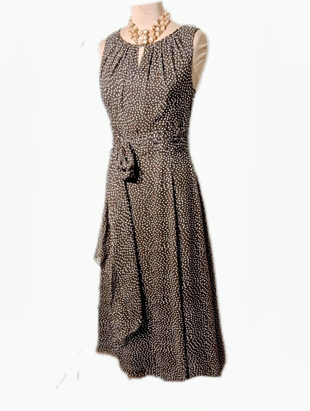Silk Talbots Dress.  Like New.  Size 8